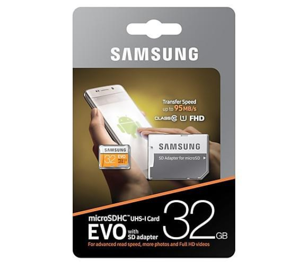 Samsung 32GB microSDHC Evo zapis 20MB/s odczyt 95MB/s - 360771 - zdjęcie 4